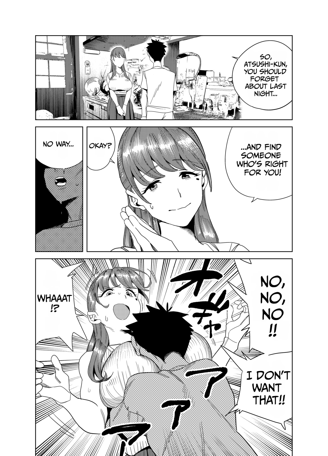 Hentai Manga Comic-It's Wrong for my Friend's Curvy, Big-Breasted Mom to be This Sexy...No, Wait, I'm Into It!! 2-Read-8
